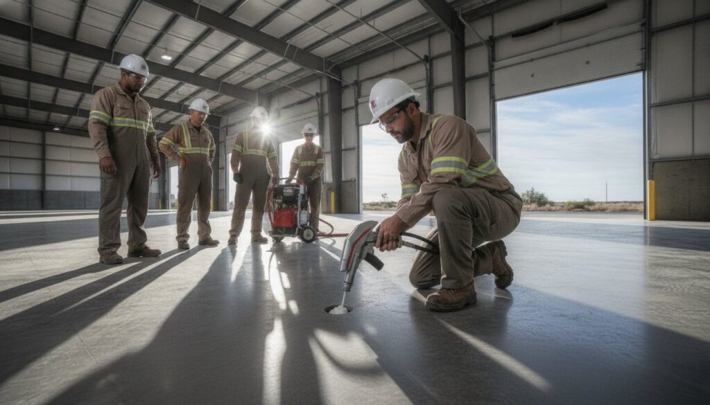 How to Achieve Concrete Slab Stabilization in Dallas: A Guide for Commercial Facilities