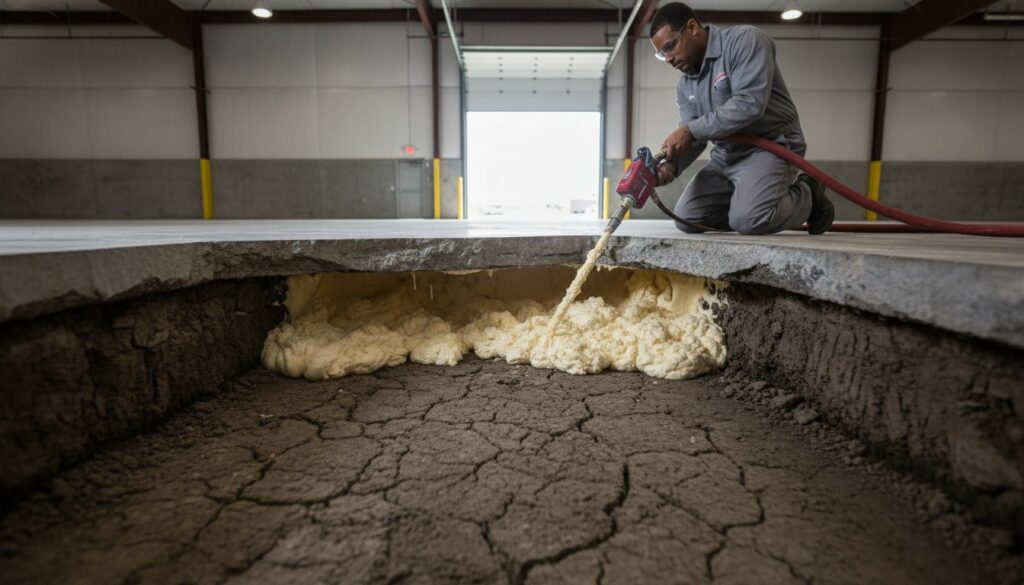 Understanding Void Filling Under Concrete Slabs: A North Texas Guide