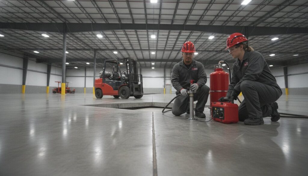 Warehouse Floor Joint Repair in Dallas: Raising vs. Replacement