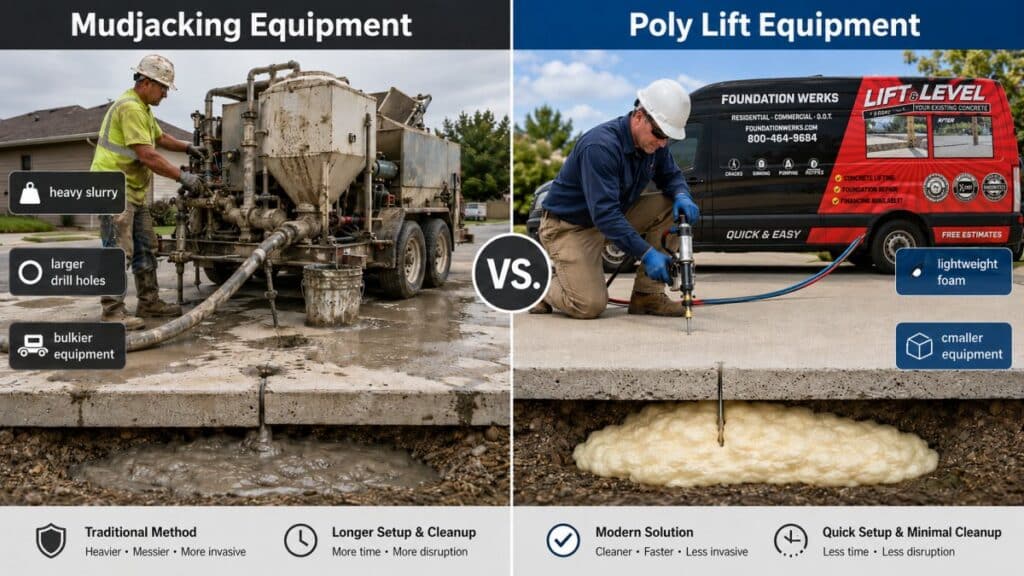 Polyurethane Foam Lifting Worth It? ROI & Longevity Guide (2026)BY Foundation WERKS