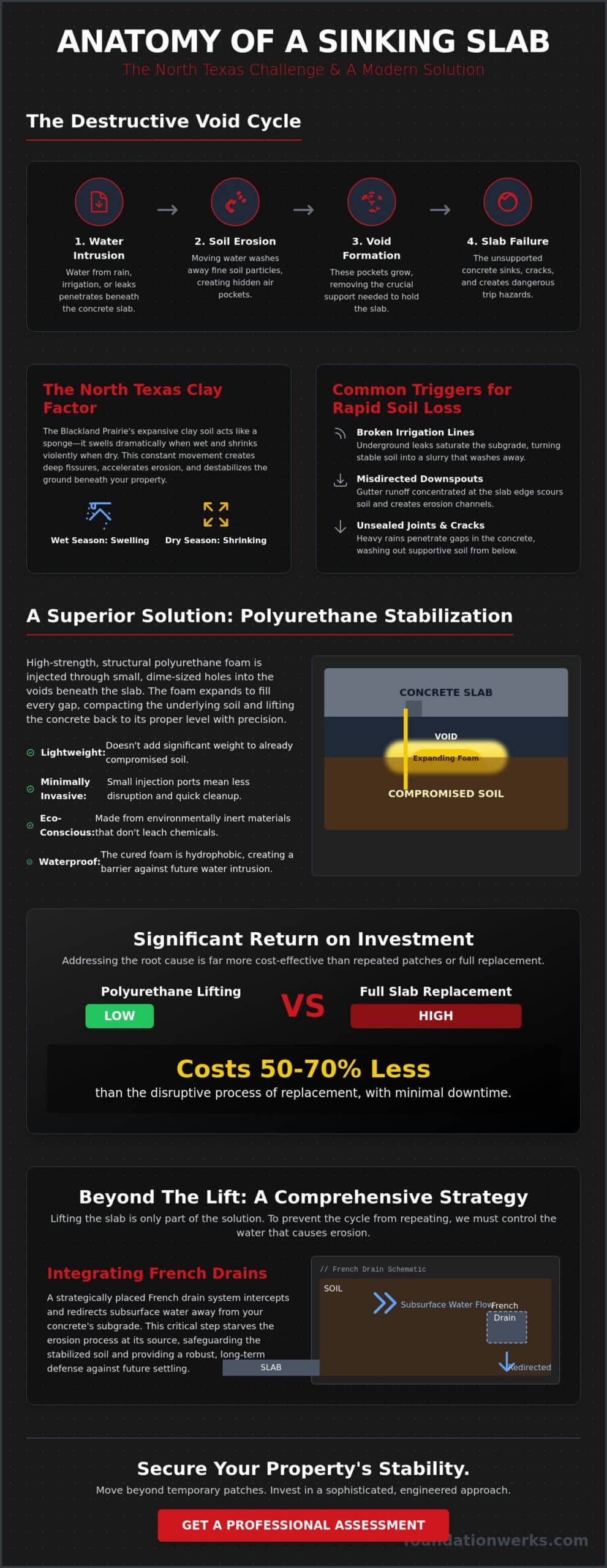 Soil Erosion and Concrete Settling Repair: The North Texas Property Guide 06.2026