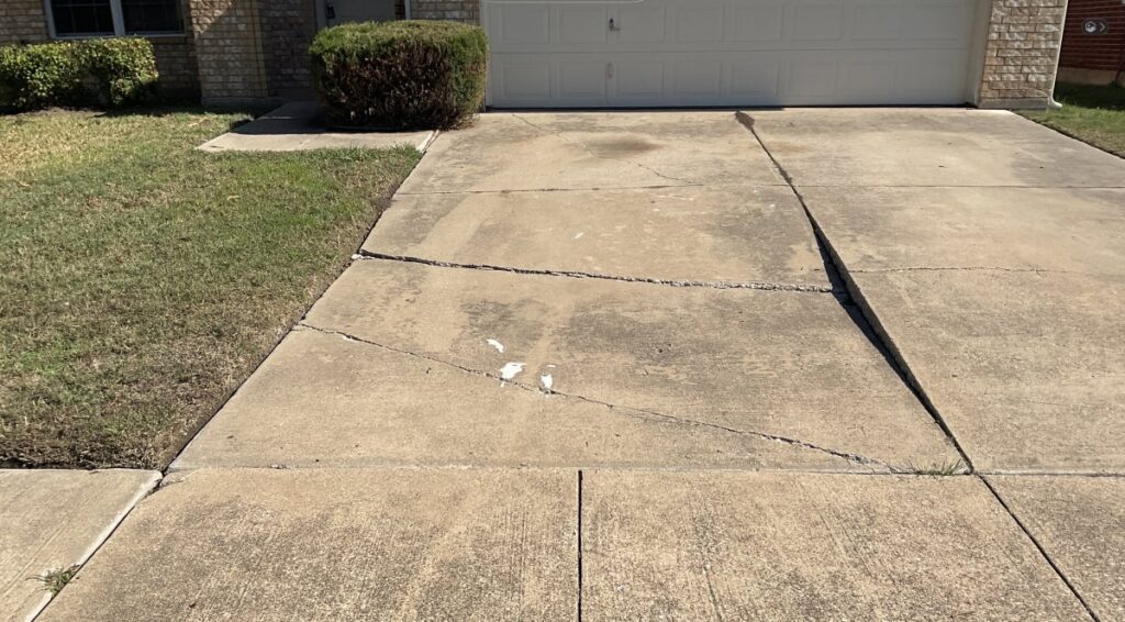 Why Is Your Driveway Sinking? Causes & Repairs in Dallas