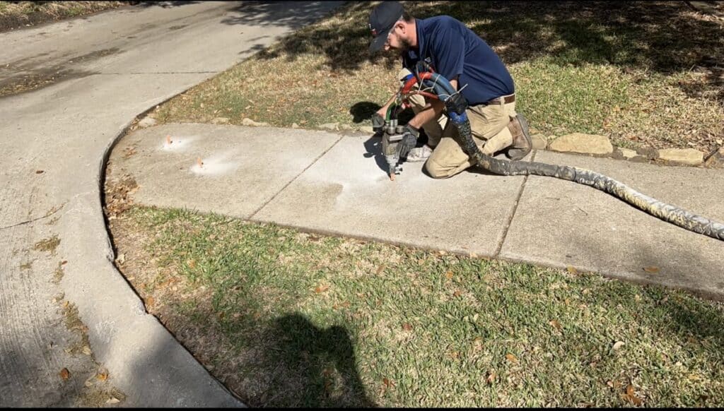 Uneven Sidewalk Repair in Dallas: The 2026 Guide to Polyurethane Lifting