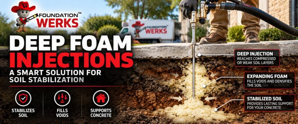 What Is Deep Foam Injection? How Soil Stabilization Works