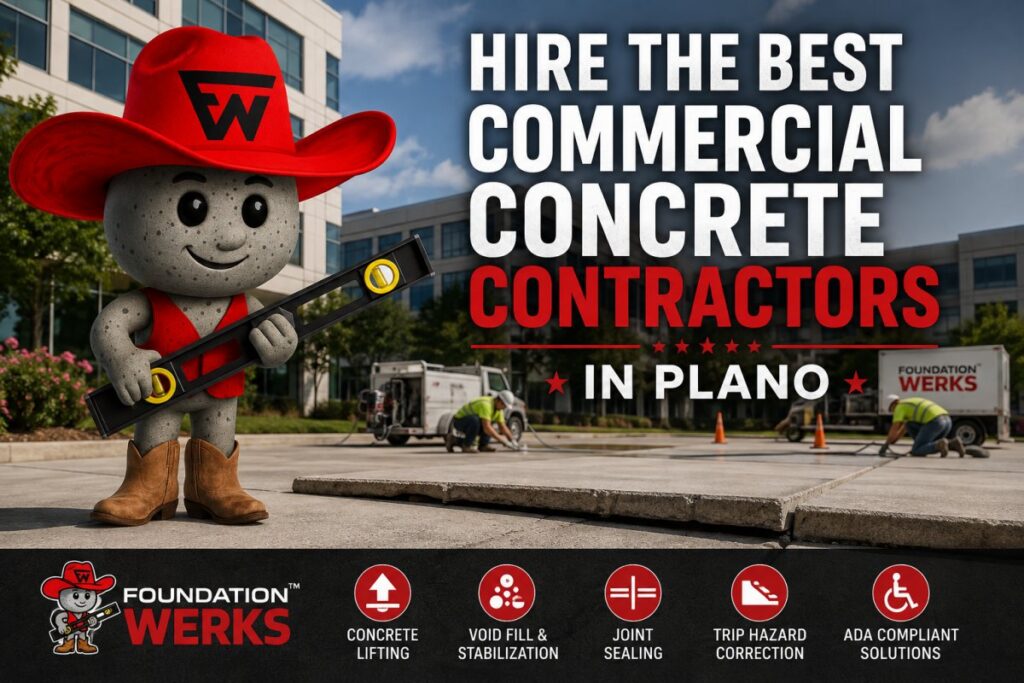 Commercial Concrete Repair in Plano TX: The 2026 Facility Manager’s Buying Guide