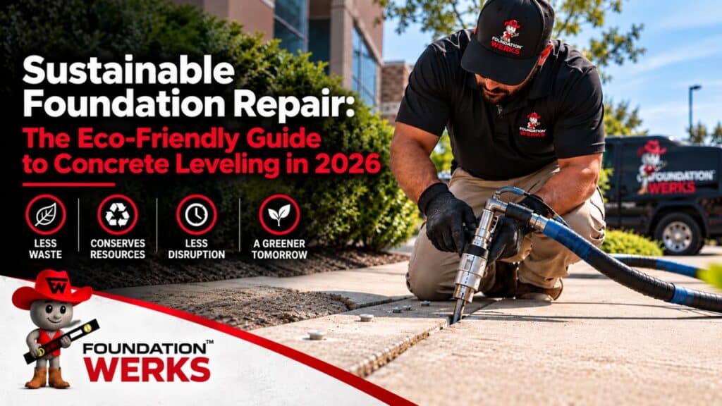 Sustainable Foundation Repair: The Eco-Friendly Guide to Concrete Leveling in 2026