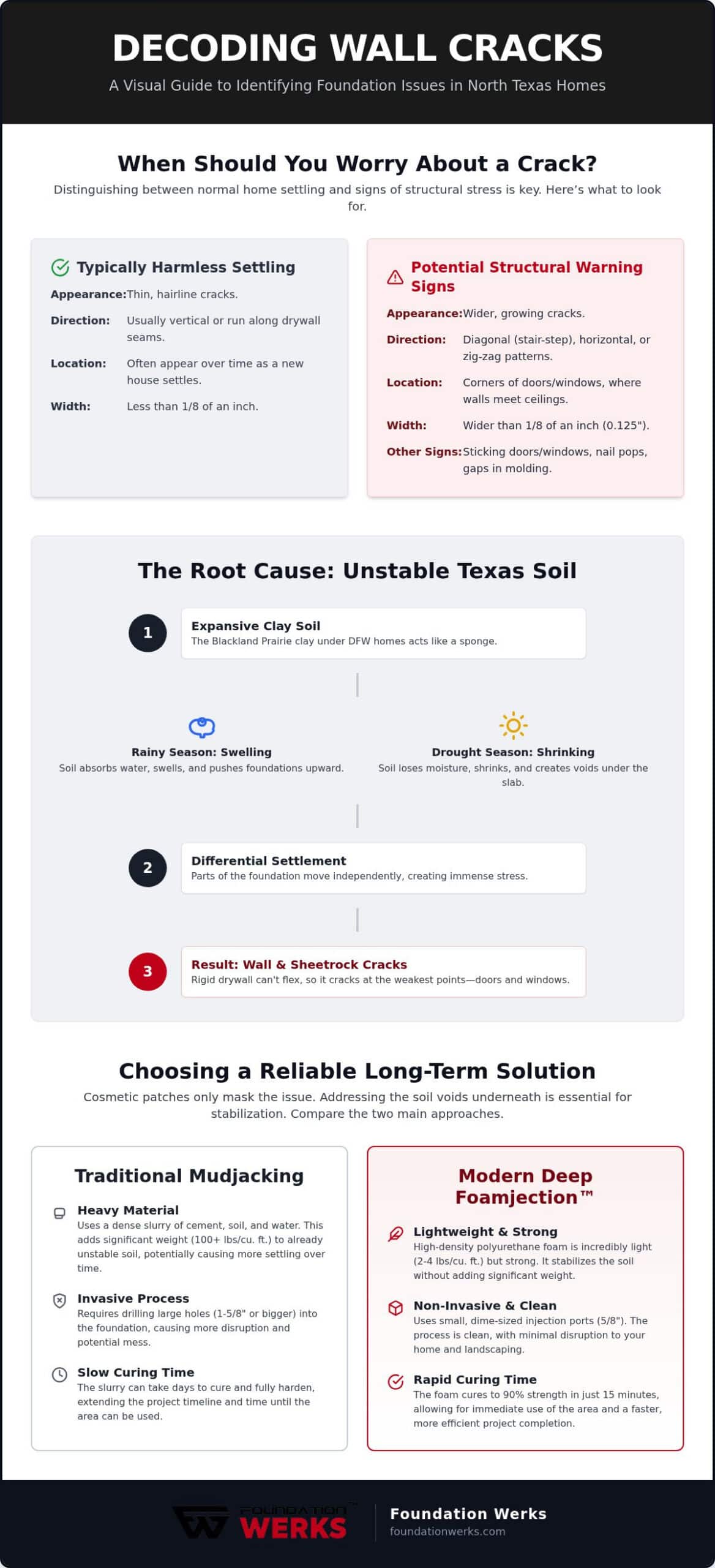Why Are There Cracks in My Walls? Dallas Repair Guide
