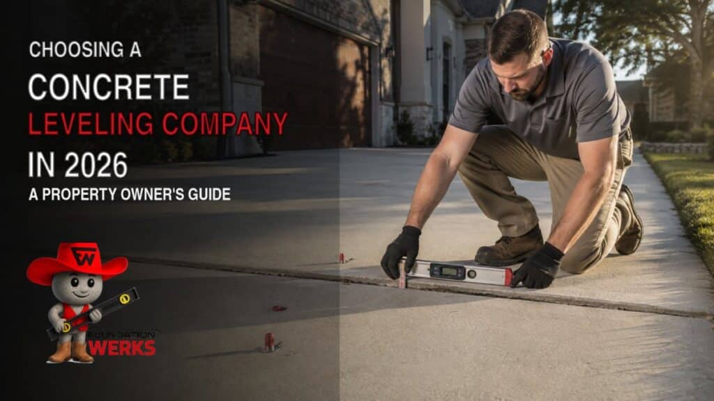 Choosing a Concrete Leveling Company in 2026: A Property Owner's Guide