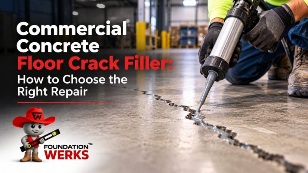 Commercial Concrete Floor Crack Filler: How to Choose the Right Repair