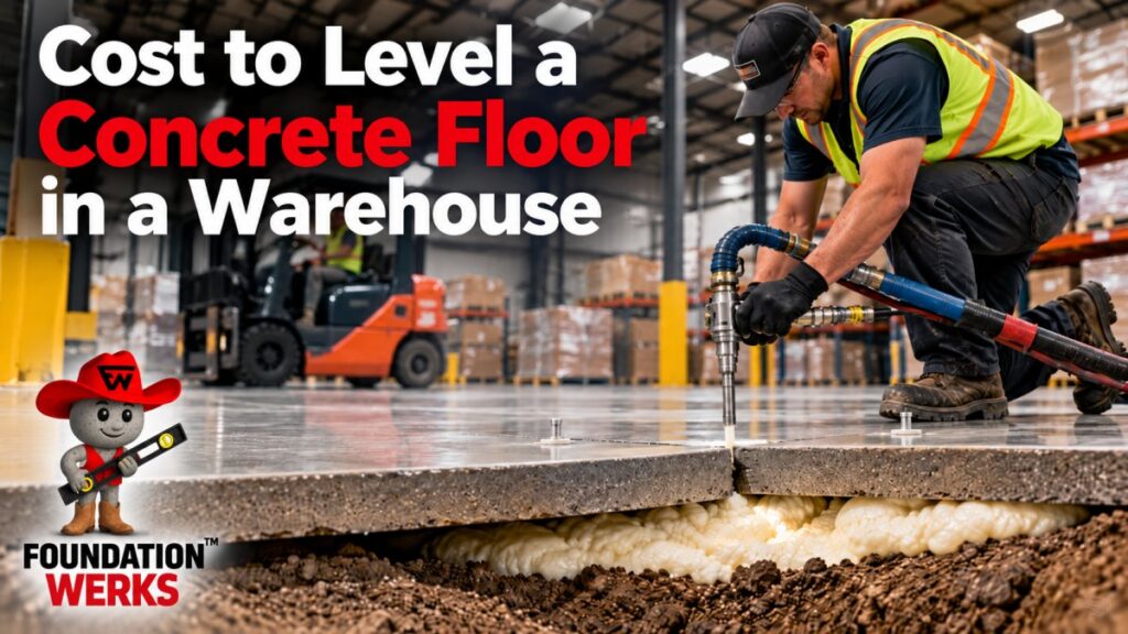 Cost to Level a Concrete Floor in a Warehouse