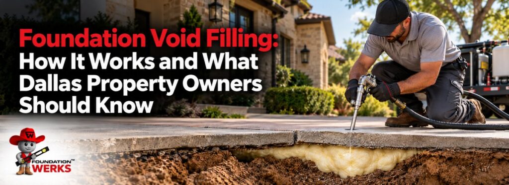 Foundation Void Filling: How It Works and What Dallas Property Owners Should Know