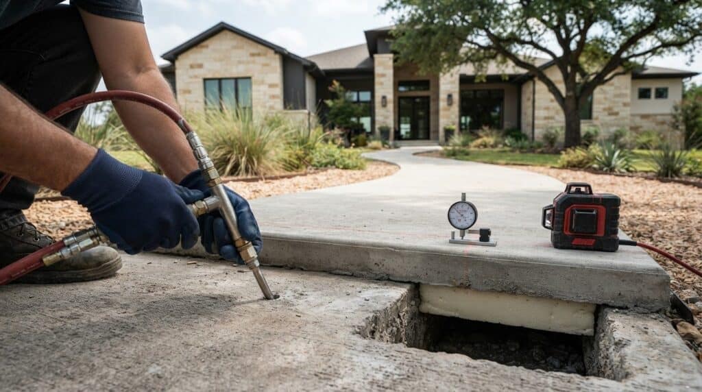 Eco-Friendly Concrete Leveling: Reuse Slabs and Understand LEED Relevance